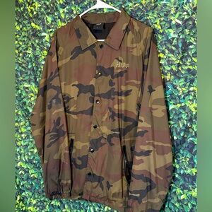 Camo Windbreaker